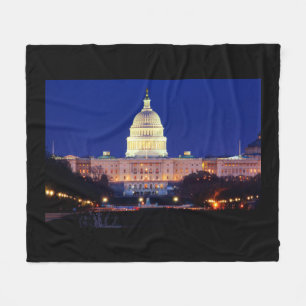 Hauptstadt Washington DC United Staaten in Dusk Fleecedecke