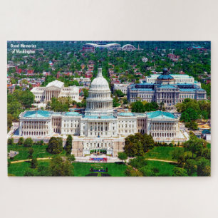 Hauptstadt Washington. Jigsaw Puzzle