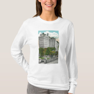 Hauptstadts-Annäherungs-Ansicht von NY Telefon Co. T-Shirt
