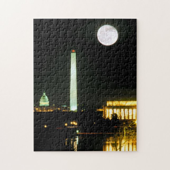 Hauptstadts-Gebäude, Lincoln Memorial, Washington (Vertikal)