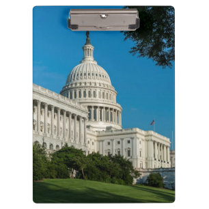 Hauptstadts-Gebäude-Westansicht Klemmbrett