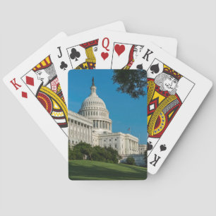 Hauptstadts-Gebäude-Westansicht Spielkarten