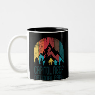 Hauptstadts-Riff-Nationalpark-Geschenk oder Zweifarbige Tasse