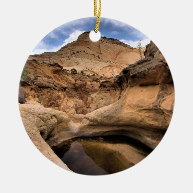 HAUPTSTADTS-RIFFE KERAMIKORNAMENT (Vorne)