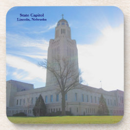 Hauptstadtsplastikfront mit Korken-Untersetzer #10 Untersetzer