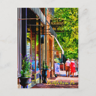 Hauptstraße Bethlehem PA. 21 Postkarte