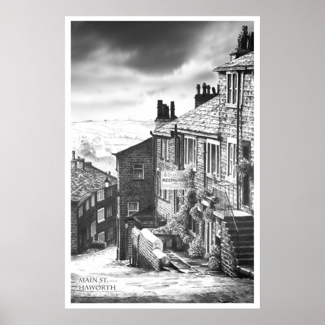 Hauptstraße, Haworth Poster (Vorne)