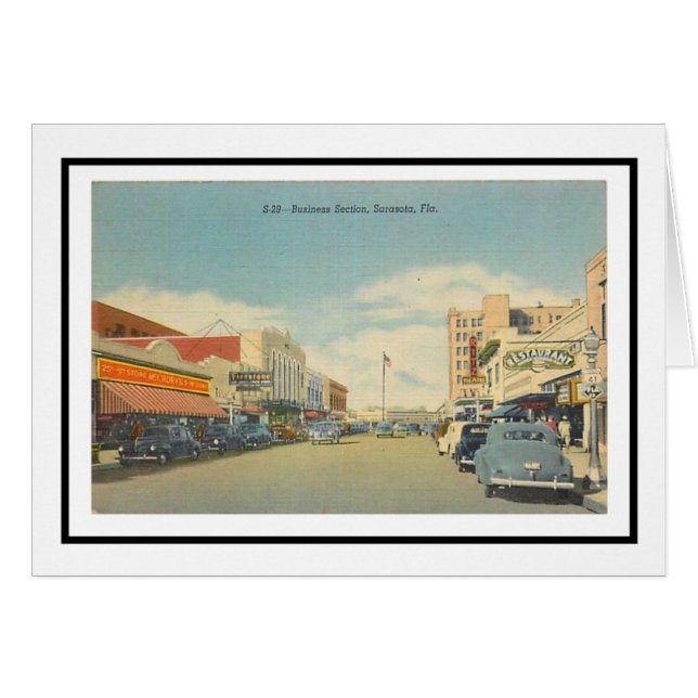 Hauptstraße in Sarasota, Florida (Vorderseite (Horizontal))