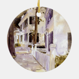 Hauptstraße, Nantucket Keramik Ornament