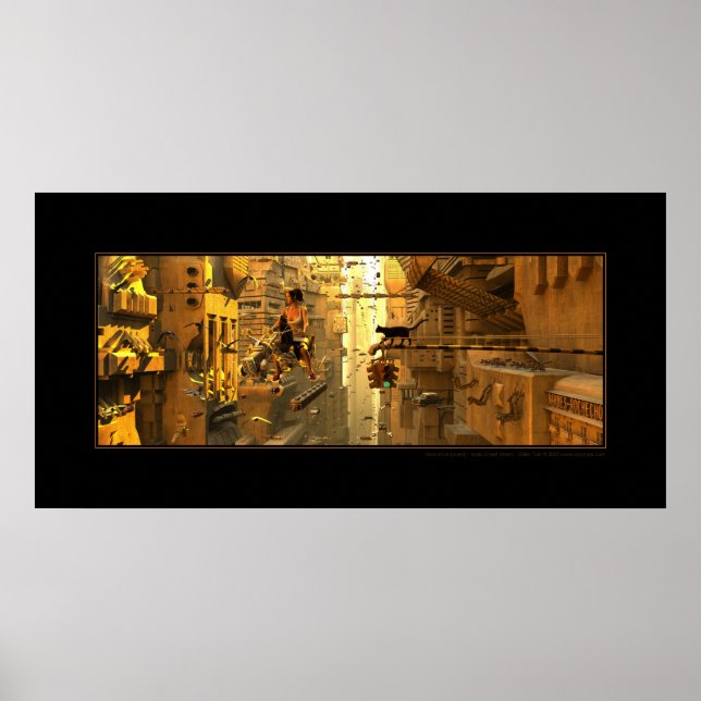 Hauptstraße (West) Poster (Vorne)