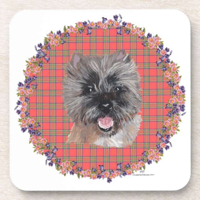 Hauptstudie zu Tartan Untersetzer (Vorderseite)