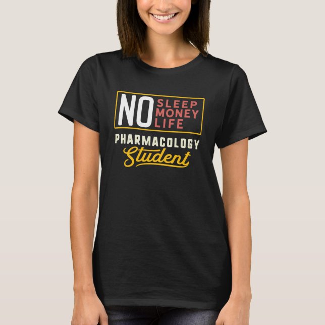 Hauptstudie zur Pharmakologie Abschluss T-Shirt (Vorderseite)