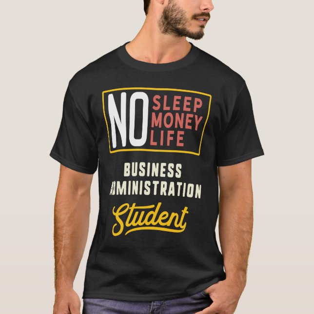Hauptstudiengang Betriebswirtschaft Abschluss T-Shirt (Vorderseite)
