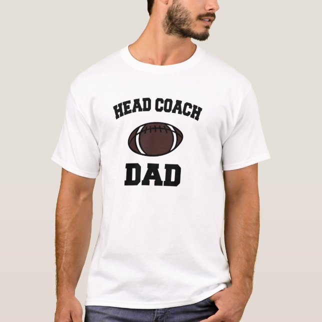 Haupttrainer-Vater T-Shirt (Vorderseite)