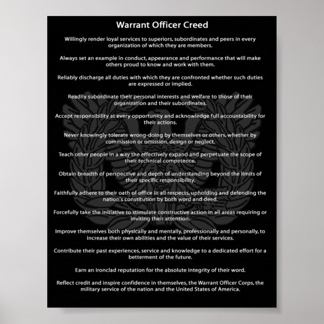 Hauptverantwortlicher für den Haftbefehl Poster (Vorne)