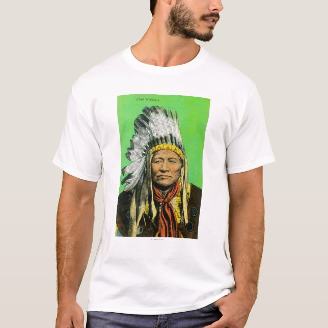 HauptWashakie Porträt T-Shirt (Vorderseite)