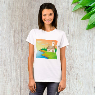 Haus am Fluss Frauen T-Shirt