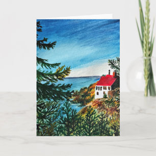 Haus am Meer in Oregon Karte