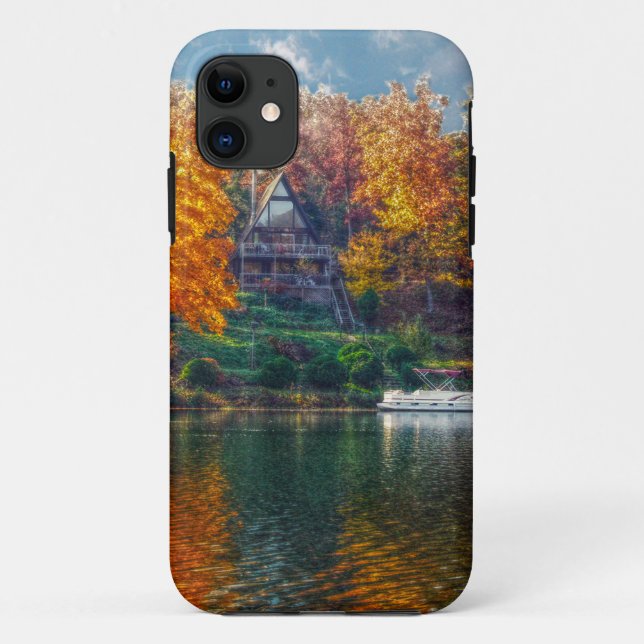 Haus am See Case-Mate iPhone Hülle (Rückseite)