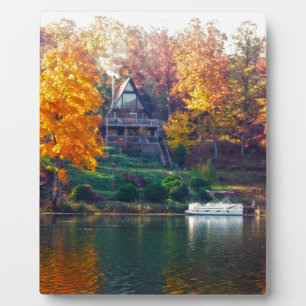 Haus am See Fotoplatte