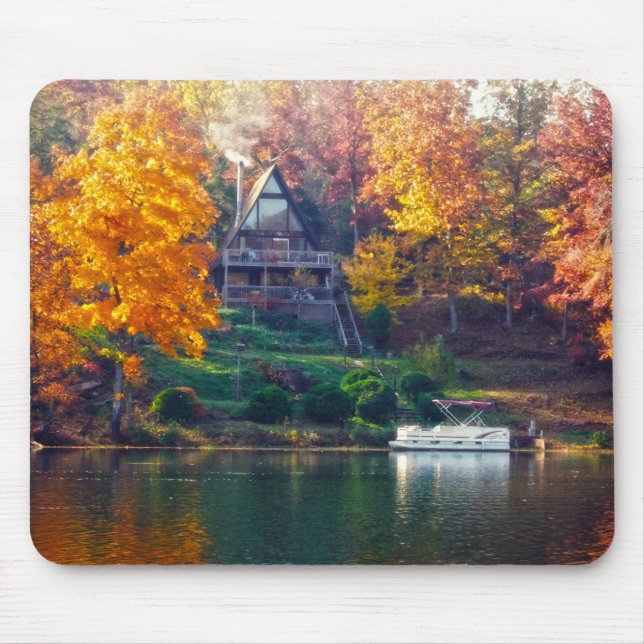 Haus am See Mousepad (Vorne)