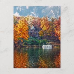 Haus am See Postkarte