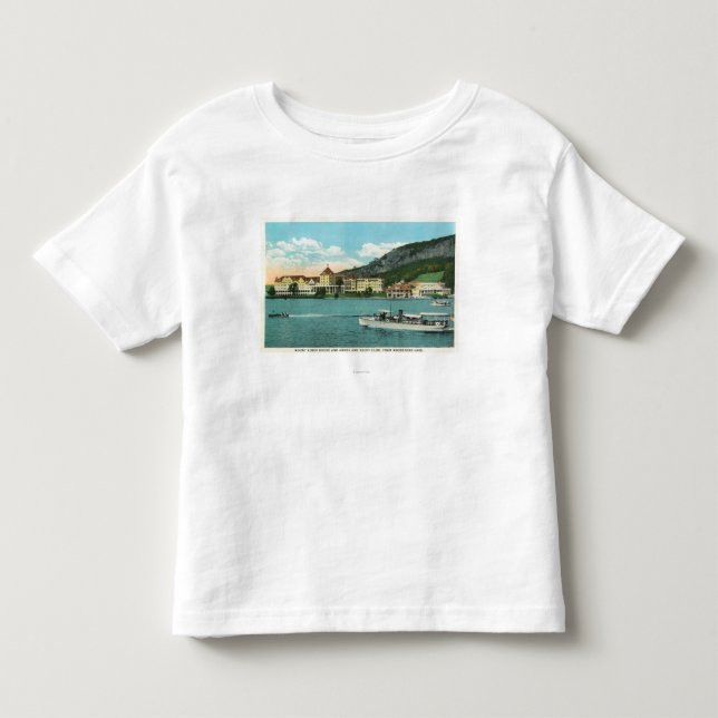 Haus, Anhang und Yachtclub Mt Kineo Kleinkind T-shirt (Vorderseite)