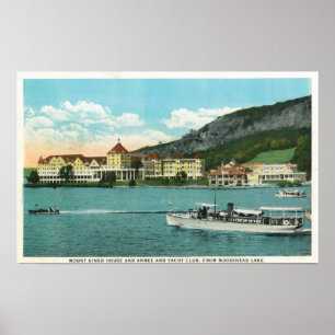Haus, Anhang und Yachtclub Mt Kineo Poster