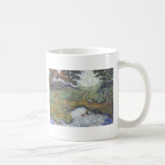 Haus auf Teich - Tasse