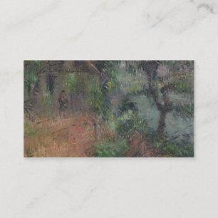 Haus bei Beynac durch Gustave Loiseau Visitenkarte