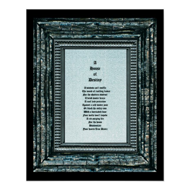 Haus der Bestimmung Poster (Vorderseite)