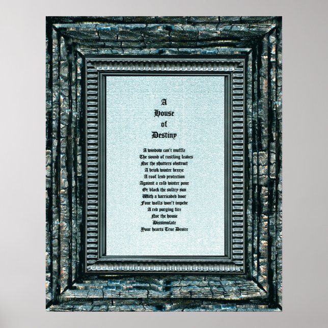 Haus der Bestimmung Poster (Vorne)