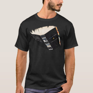 Haus der Blätter Buch bespritzen offen T-Shirt