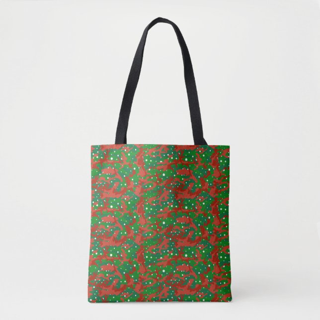 Haus der Camouflage Weihnachten Tasche (Vorderseite)