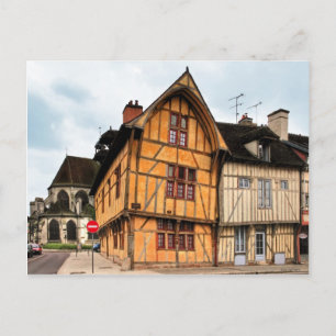 Haus der Dolphin in Troyes Frankreich Postkarte