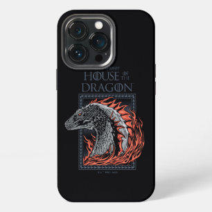 HAUS DER DRACHEN Drachenprofil in Flammen iPhone 13 Pro Hülle