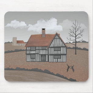 Haus der Hasen Mousepad