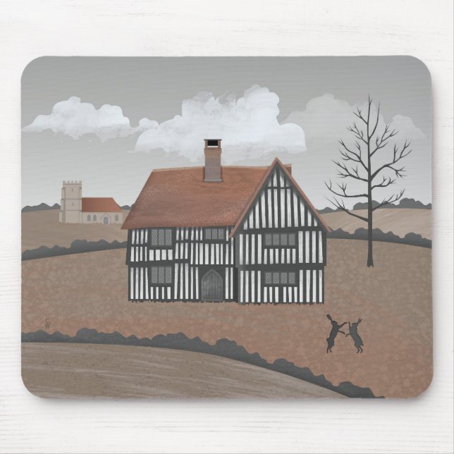 Haus der Hasen Mousepad (Vorne)
