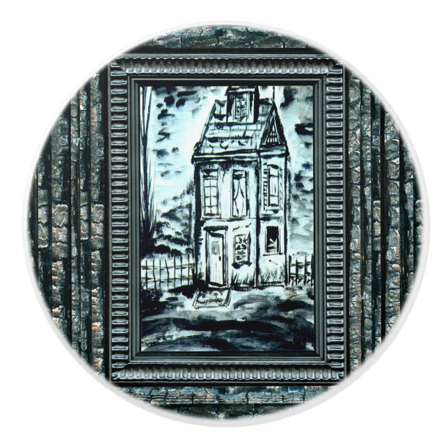 Haus der Täuschung Keramikknauf (Vorderseite)