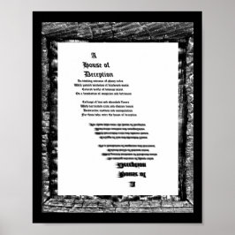 Haus der Täuschung Poster