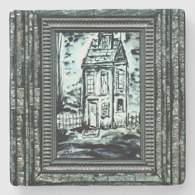 Haus der Täuschung Steinuntersetzer (Vorderseite)