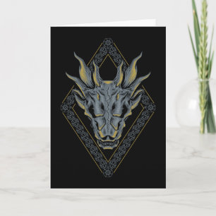 HAUS DES DRACHEN   Balerion Schädel Diamant Karte
