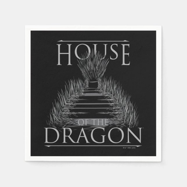 HAUS DES DRAGON Throne Serviette (Vorderseite)