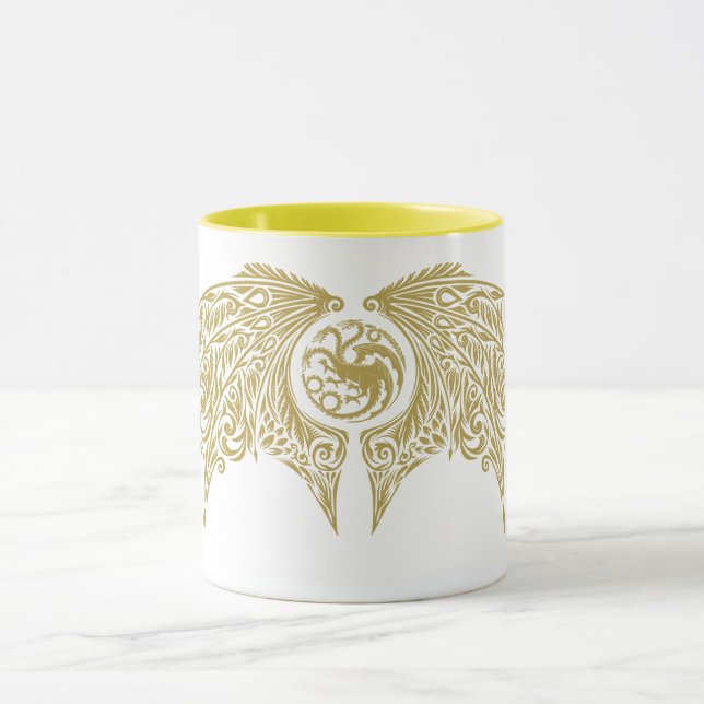 HAUS DES DRAGONS | Flügeliges Targaryen-Wappen Tasse (Zentrum)