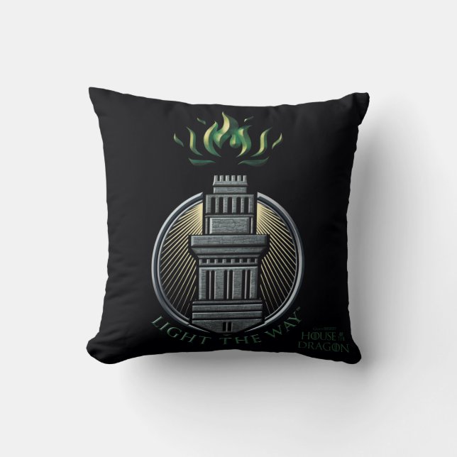 HAUS DES DRAGONS | House Hightower Sigil Kissen (Vorderseite)