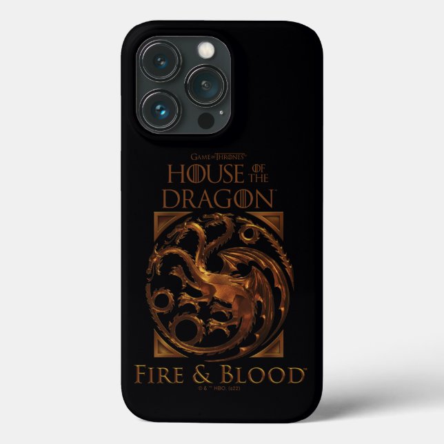HAUS DES DRAGONS | House Targaryen Sigil Case-Mate iPhone Hülle (Rückseite)