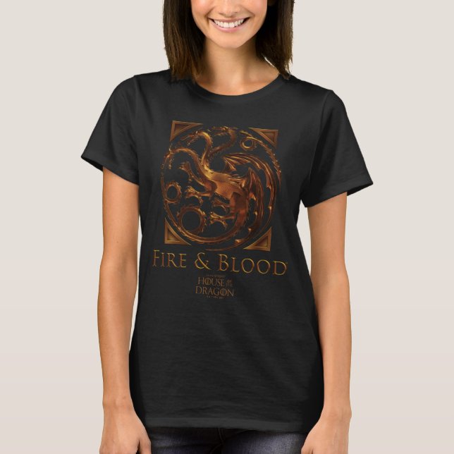 HAUS DES DRAGONS | House Targaryen Sigil T-Shirt (Vorderseite)