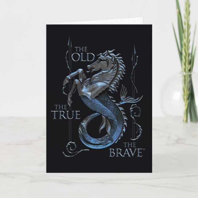 HAUS DES DRAGONS | House Velaryon Sigil Karte (Vorderseite)