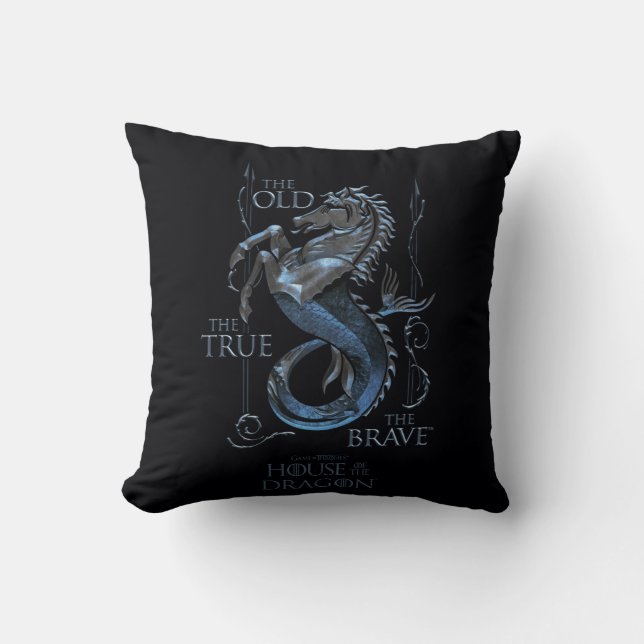 HAUS DES DRAGONS | House Velaryon Sigil Kissen (Vorderseite)