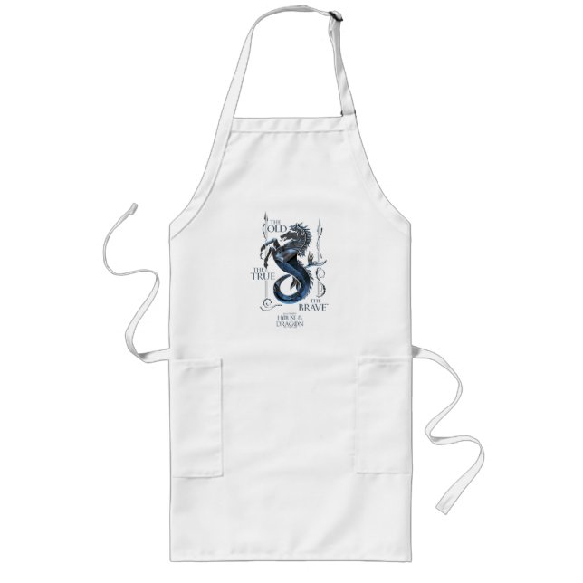 HAUS DES DRAGONS | House Velaryon Sigil Lange Schürze (Vorne)